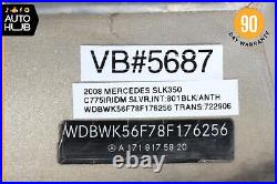 05-08 Mercedes R171 SLK350 SLK280 Base Rear Bumper Cover Assembly OEM