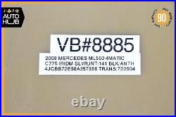 06-08 Mercedes W164 ML550 ML350 ML320 AMG Sport Rear Bumper Cover Assembly OEM