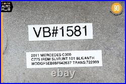 08-11 Mercedes W204 C300 C350 AMG Sport Rear Bumper Cover Assembly OEM