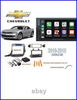 2010-2015 Chevrolet Camaro DOUBLE DIN CAR STEREO KIT Apple CarPlay Android Auto