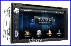 6.5 DVD/CD Car Stereo with silver dash radio install kit for 05-07 Chrysler 300