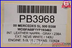 99-02 Mercedes R129 SL500 SL600 Base Rear Bumper Cover Assembly 1298800971 OEM