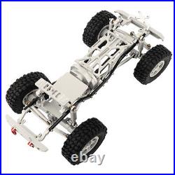 AXI00002 RC Frame Chassis Assembled with 2 Front Axles DIY Car Kit for Axial SCX24