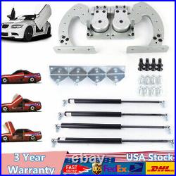 BMW Lambo Door Bolt On Vertical Doors Kit Adjustable Silver Fit For Most Of Car