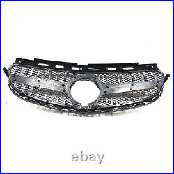 Car Front Bumper Grille Body Kit Silver For 2014-2016 2015 Benz E-Class W212 AMG