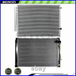 Car Radiator and A/C Condenser Kit Fits 2004 2005 2006 Toyota Sienna LE CE Mini