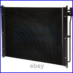 Car Radiator and A/C Condenser Kit Fits 2005-2007 Ford F-350 F-450 Super Duty
