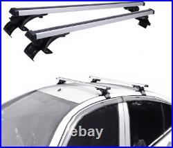 Car Top Roof Rack 48'' Cross Bars Luggage Cargo Carrier Kit For Honda Fit 06-UP