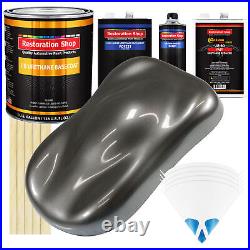 Chop Top Silver Metallic Gallon Kit URETHANE BASECOAT Car Auto Paint FAST Kit