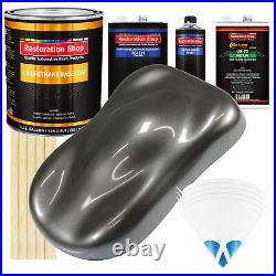 Chop Top Silver Metallic Gallon URETHANE BASECOAT CLEARCOAT Car Auto Paint Kit