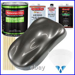 Chop Top Silver Metallic Prem Gallon Kit Low VOC URETHANE BASECOAT Car Paint Kit