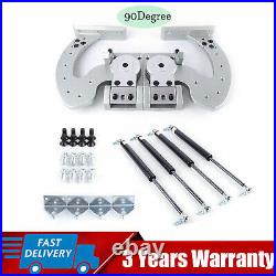Fits For BMW Lambo Door Bolt On Vertical Doors Kit Adjustable Silver Most Of Car