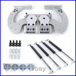 Fits For BMW Lambo Door Bolt On Vertical Doors Kit Adjustable Silver Most Of Car