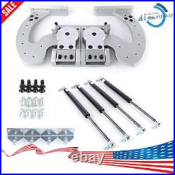 For BMW Lambo Door Bolt On Vertical Doors Kit Adjustable Silver Most Of Car