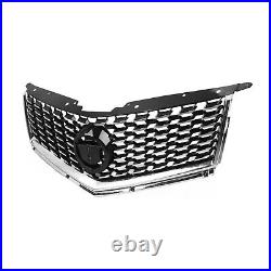 For Cadillac SRX 2010-2016 2011 Car Front Bumper Grille Grill Cover Kit Silver