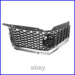 For Cadillac SRX 2010-2016 Car Front Bumper Hood Grille Grill Cover Kit Silver
