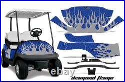 Golf Cart Graphics Kit Decal For Club Car Precedent I2 2004-2017 DFlames S U