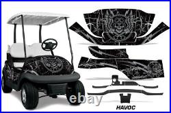 Golf Cart Graphics Kit Decal For Club Car Precedent I2 2004-2017 Havoc Silver
