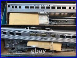 HO Western Pacific passenger set kits by Bevbel/Athearn