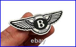 Kit-car 4 pcs Seat Badges Stainless Steel Emblems Logo made for Bentley cars