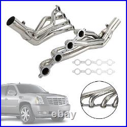 Long Tube Headers Kit On Car or Truck For Chevy Silverado 2007-14 4.8L 5.3L 6.0L