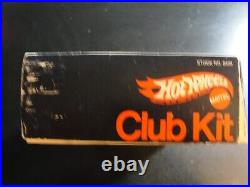 Rare NOS 1970 Redline Hot Wheels Club Kit Mattel Sealed Box