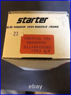 Starter Model Car Kit France, Porsche 959 Newsweek Silver stone 1983 Scarce