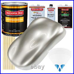 Sterling Silver Metallic Premium Gallon Kit URETHANE BASECOAT Car Auto Paint Kit